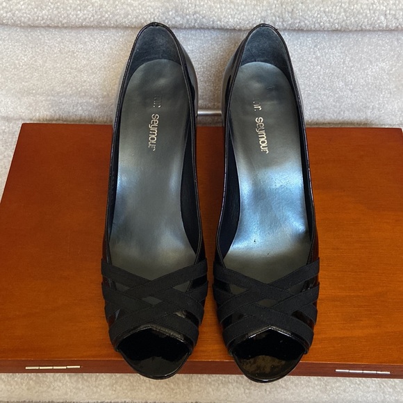 stuart weitzman (mr seymour) peeptoes / heels - Picture 3 of 10